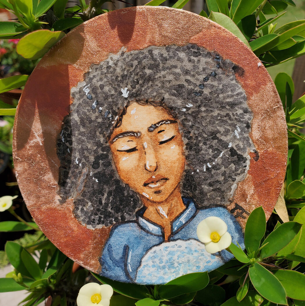 A Resting Place for Rue - Watercolor